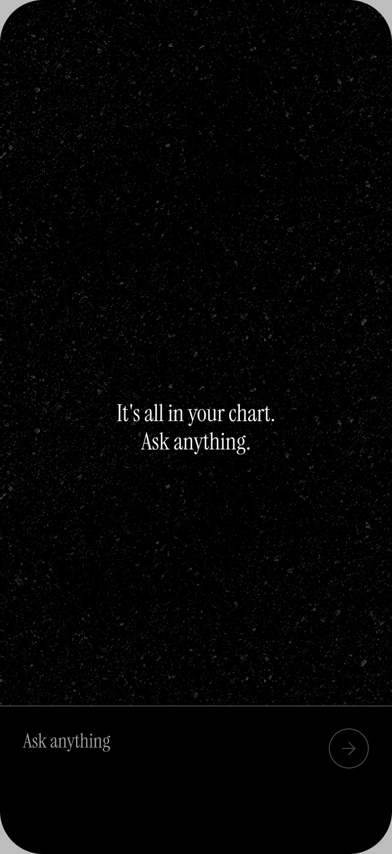 Given app — Ask: ask anything about your chart